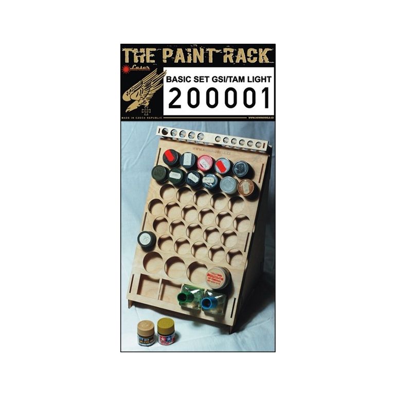 Paint Rack Light GSI & Tamiya