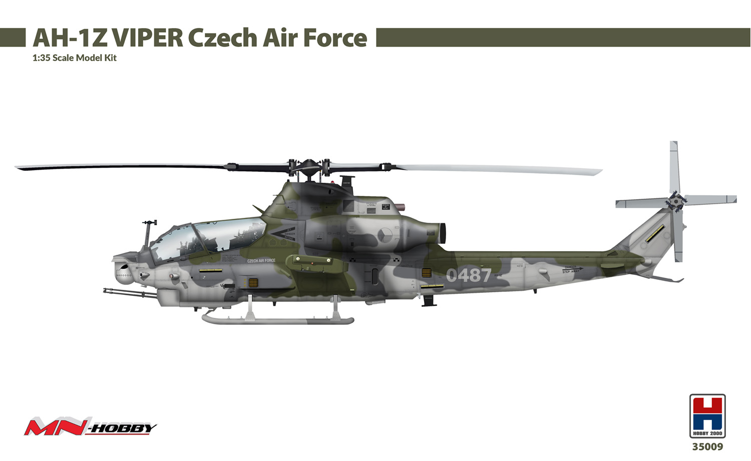 AH-1Z VIPER pohled do krabice