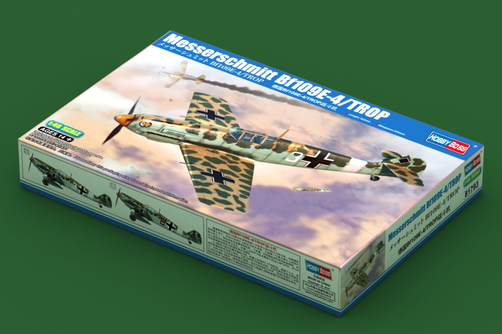 1:48 Messerschmitt Bf109E-4/TROP