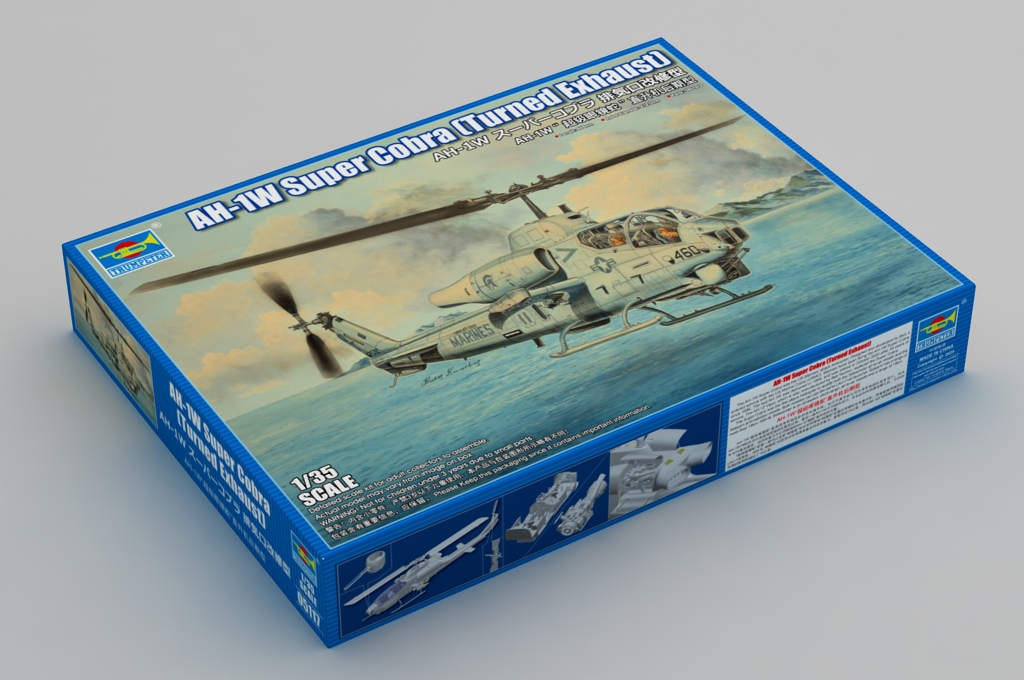 1:35 Bell AH-1 W Super Cobra (Turned Exhaust)
