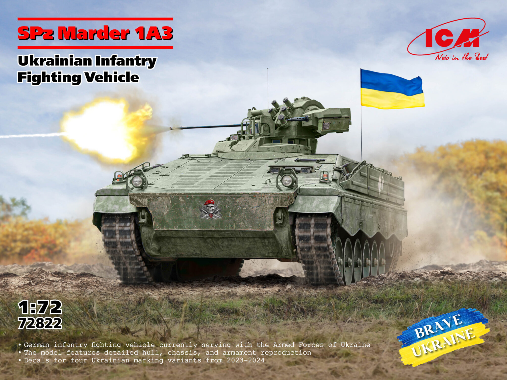 1:72 SPz Marder 1A3 - Ukrainian Infantry Fighting Vehicle