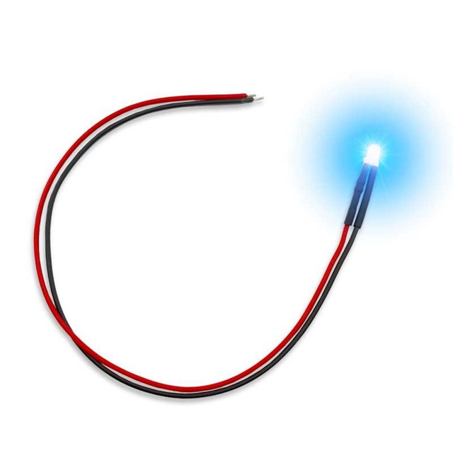 Blue Flickering LED Lights 3mm