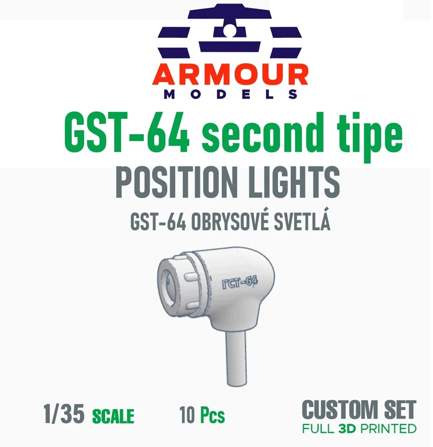 1:35 GST-64 obrysové svetlá typ-2
