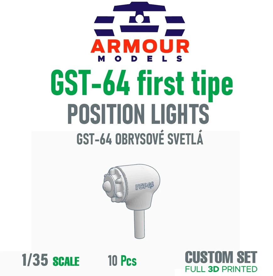 1:35 GST-64 obrysové svetlá typ-1