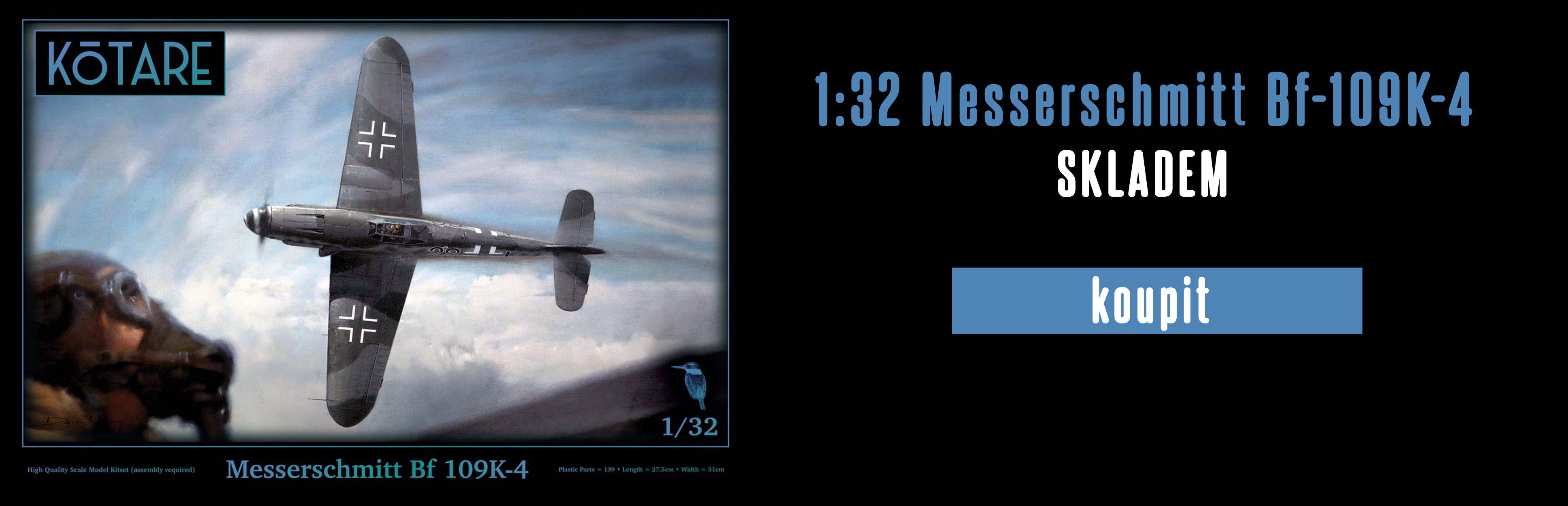1:32 Messerschmitt Bf-109K-4