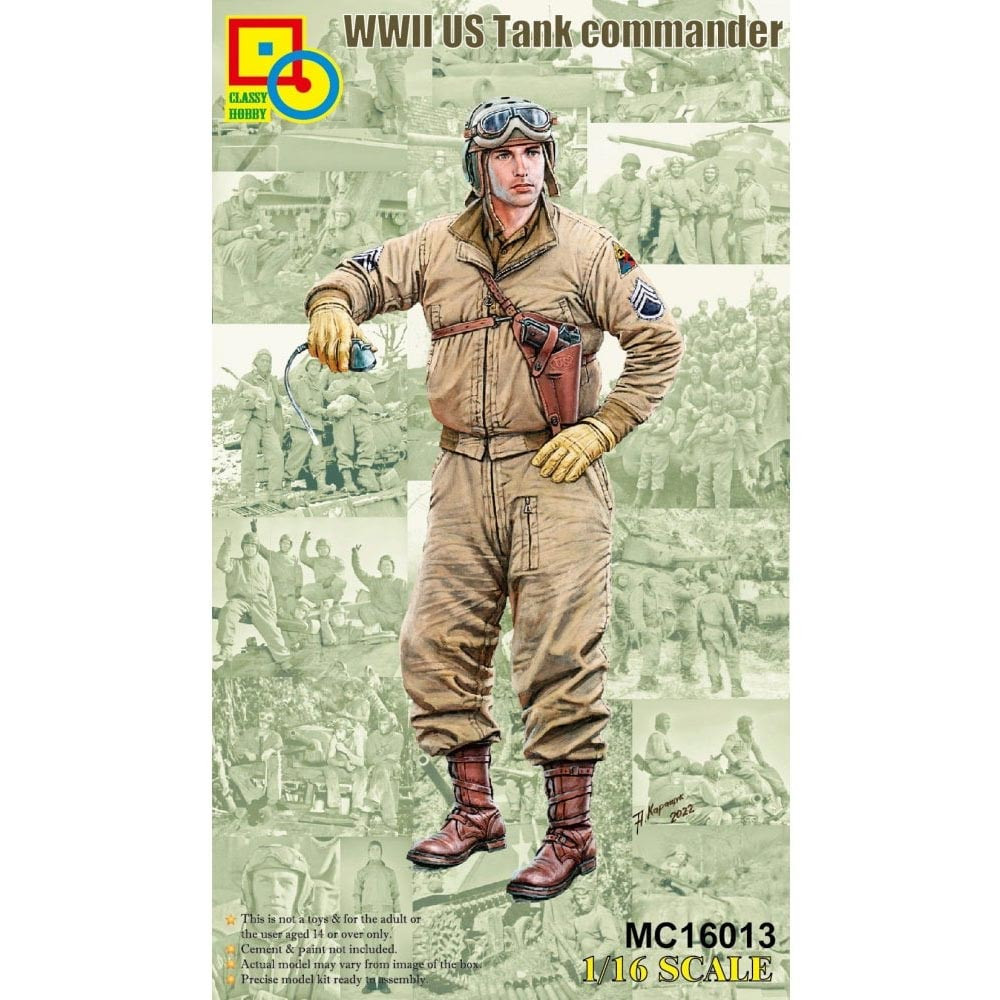 1:16 WWII US Tank Commander
