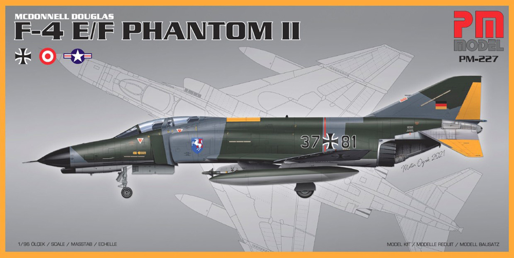 1:96 McDonnell F-4E/F Phantom II