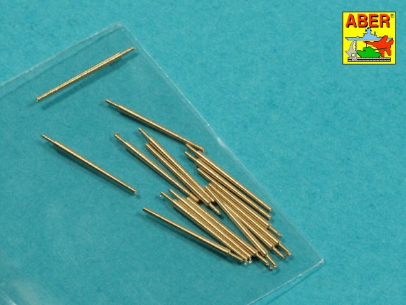 1:200 Set of 16 pcs 37 mm L/83 barrels SK C/30 for German ships