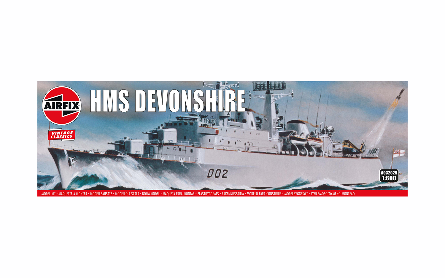 1:600 HMS Devonshire