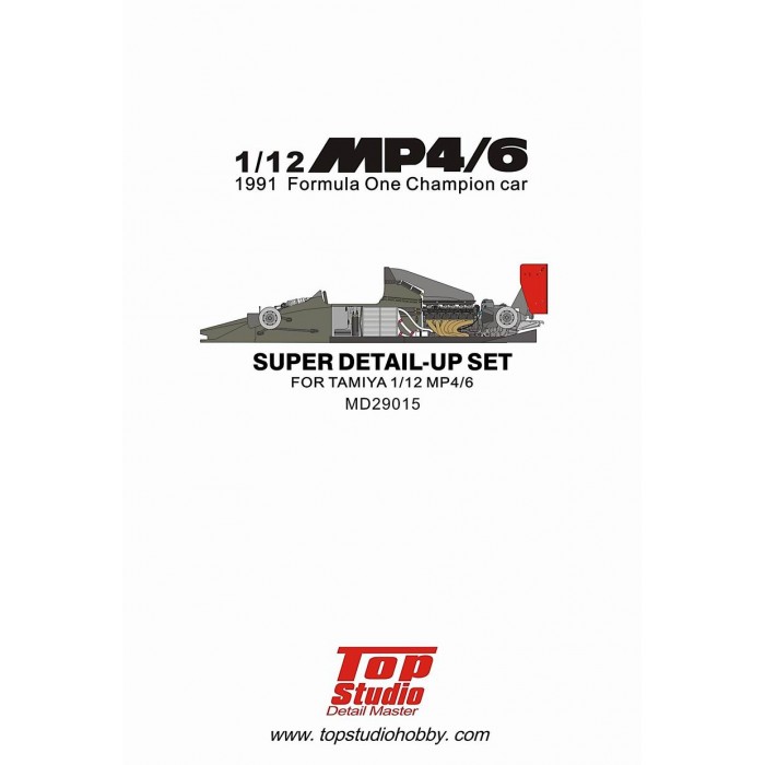 1:12 MP4/6 Super Detail-Up Set