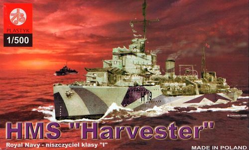 1:500 HMS Harvester