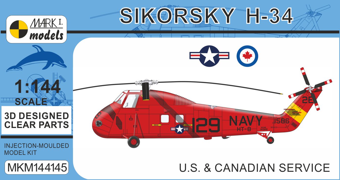 1:144 Sikorsky H-34 ‘US & Canadian Service’