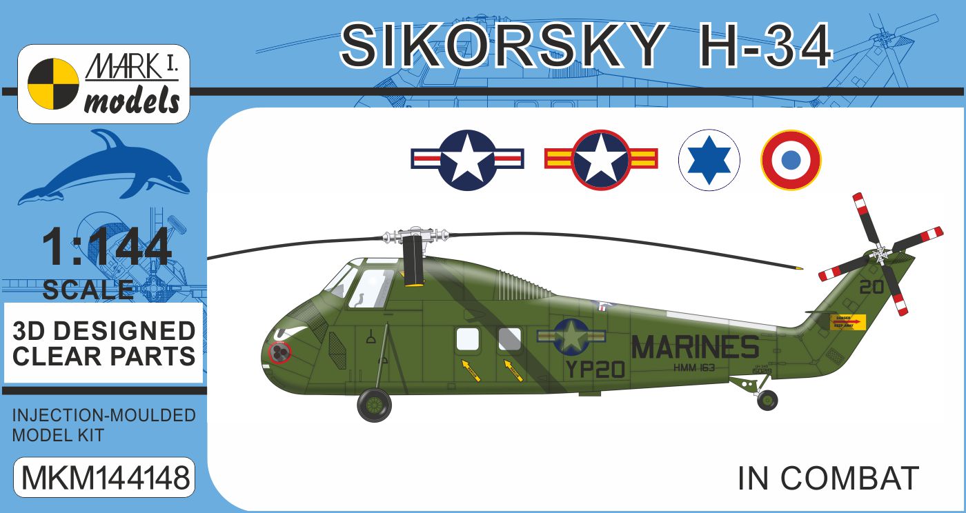 1:144 Sikorsky H-34 ‘In Combat’