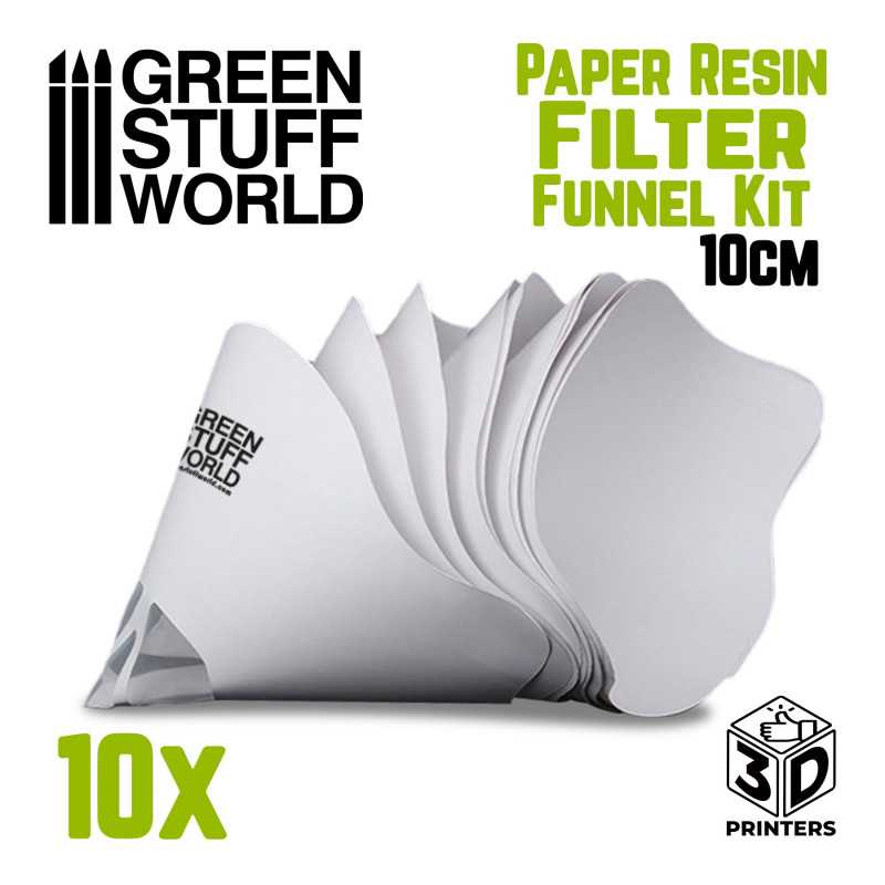 Paper resin filter funnel kit 10cm