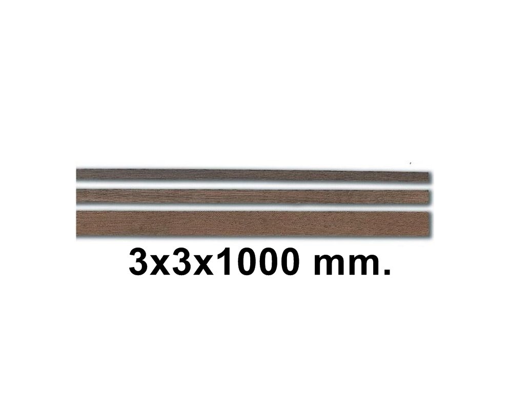 BLACKISH MANZONIA-3X3X1000 MM-10 PCS