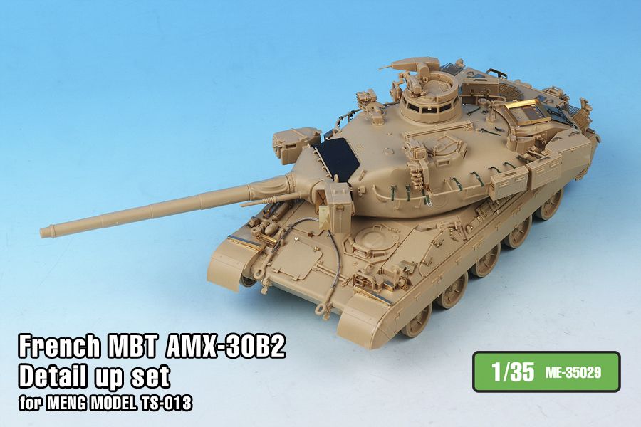 1/35 French MBT AMX-30B2 Detail up set for MENG