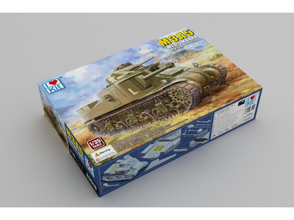 1:35 M3A5 Medium Tank