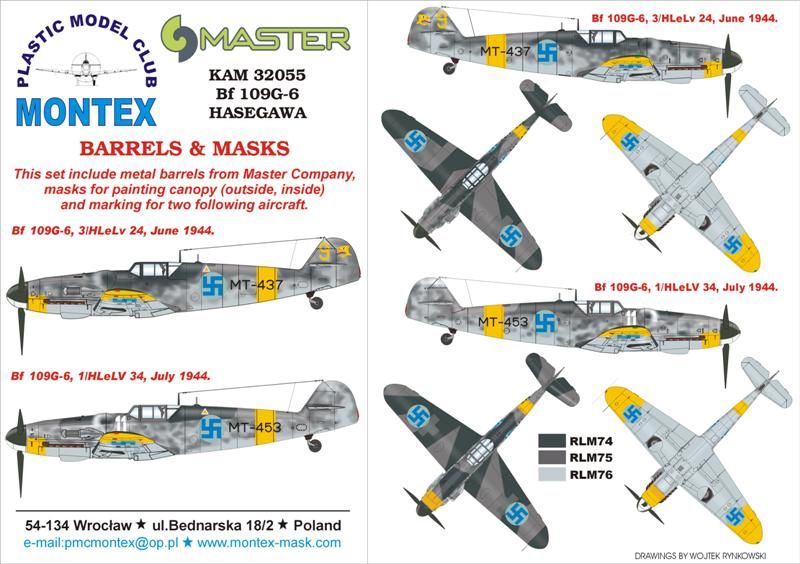 1:32 Bf-109G6 (FINLAND)