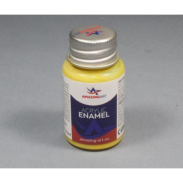 ACRYLIC ENAMEL Zinc Yellow Mat 15ml