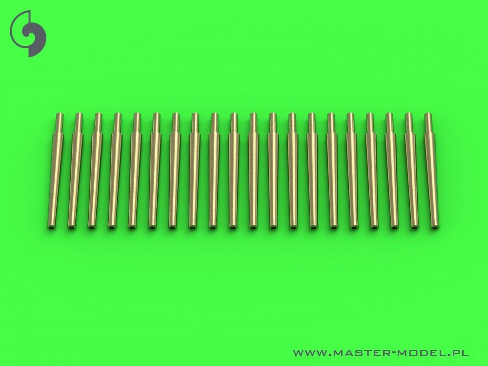 Master Model 1/700 IJN 3rd Yr barrels for Turrets w/Blastbags (20pcs) - SM700059 Master Model 1/700 IJN 3rd Yr barrels for Turrets w/Blastbags (20pcs) - SM700059