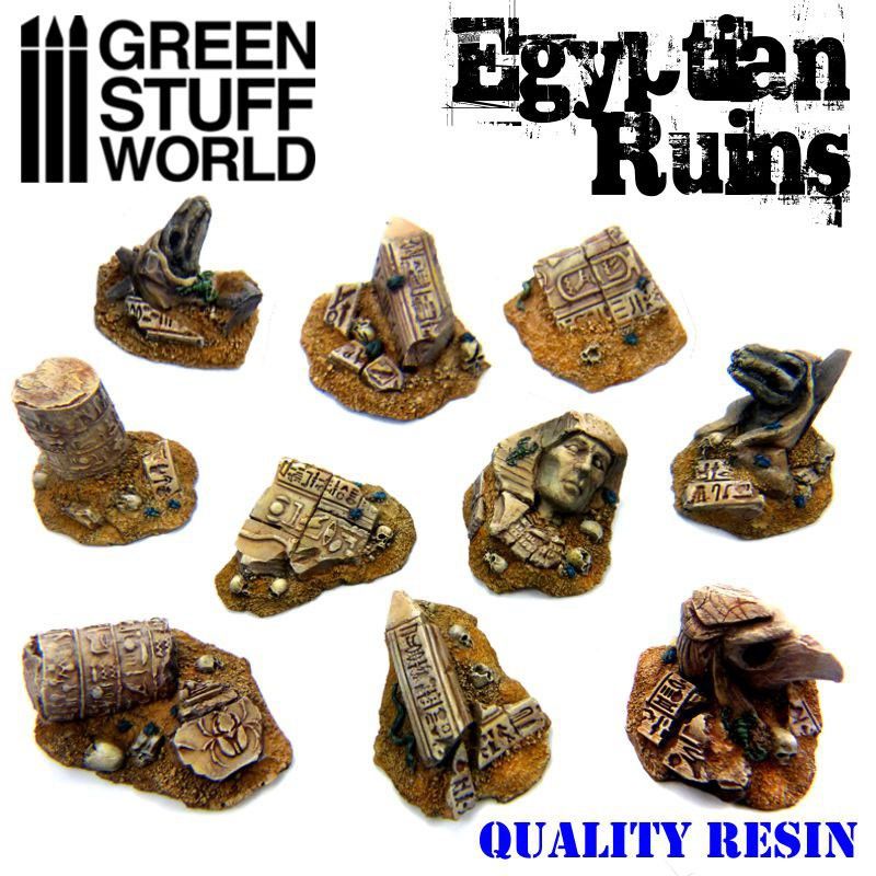 Egyptian Ruins (1:76, 1:48, 1:35).