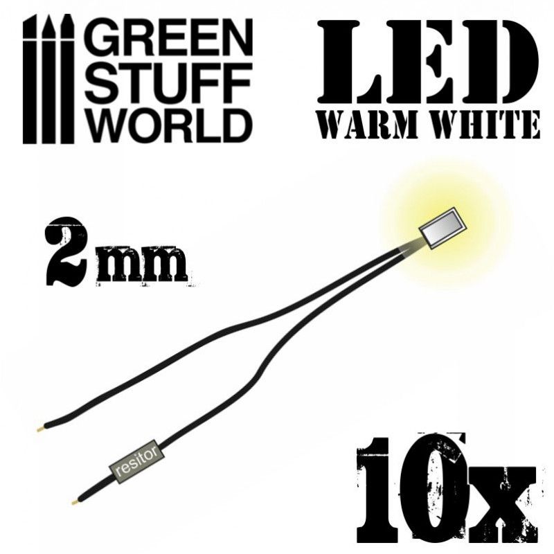 Warm White LED Lights 2mm warm-white-led-lights-2mm