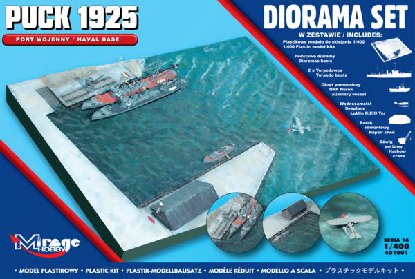 1:400 PUCK 1925 (Port Wojenny) (Diorama Set)