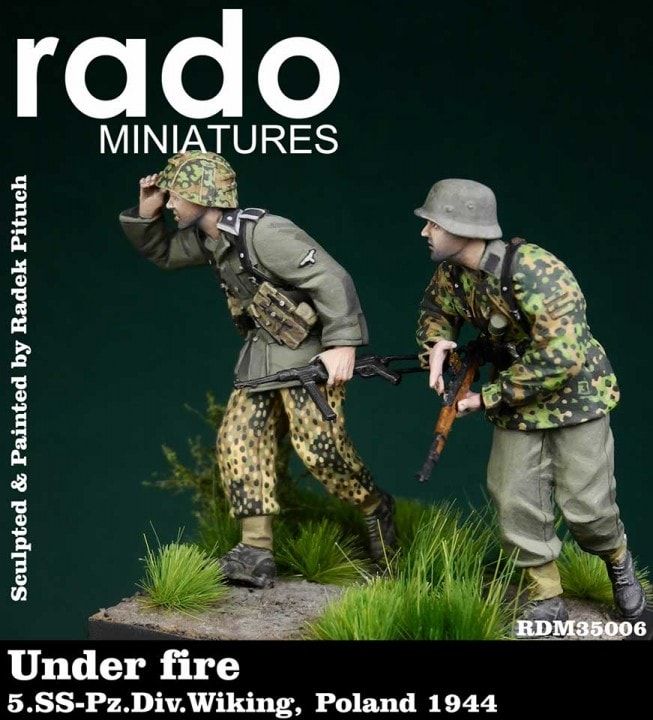 【中古】 Infernal War / Kriegsmach / Split Under fire, SS-Schütze, 5.SS-Pz.Div. Wiking, Poland 1944