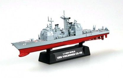 1:1250 USS CG-49 Vincennes Cruiser