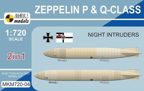 1:720 Zeppelin P & Q-class Night Intruders