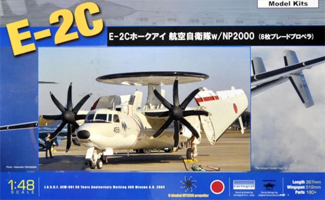 E-2C Hawkeye J.A.S.D.F. 50周年記念 1:48 E-2C Hawkeye J.A.S.D.F. 50周年記念 1:48 キネティック 1/48 E