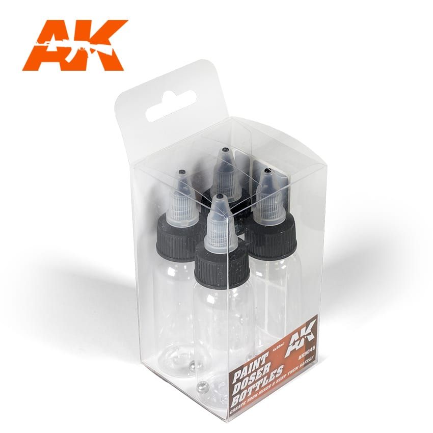 PAINT DOSER BOTTLES 30ML.