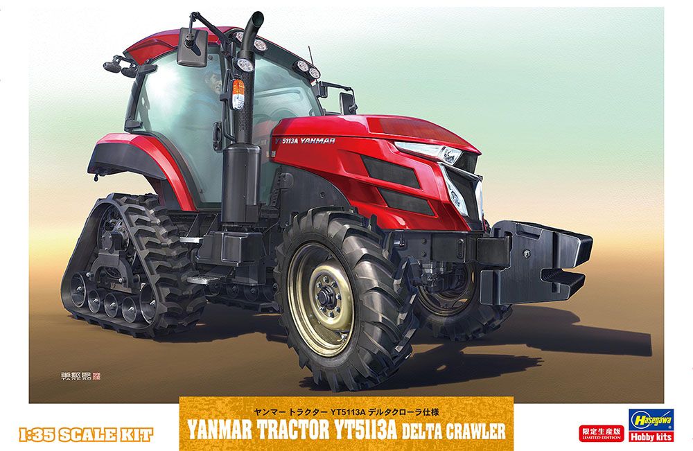 1:35 Delta Crawler Yanmar Tractor YT5113A