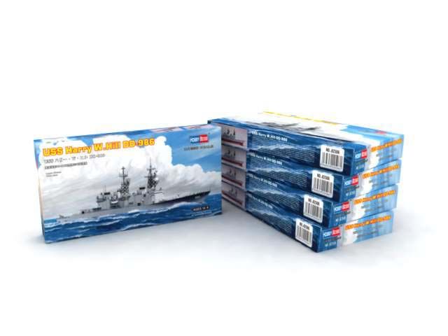 1:1250 USS Harry  W. Hill (DD-986)
