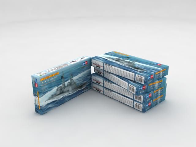 1:1250 USS Kidd DDG-993