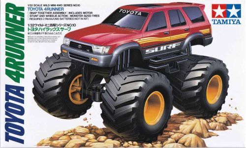 1:32 Mini 4WD JR Wild Toyota 4Runner Chassis Kit