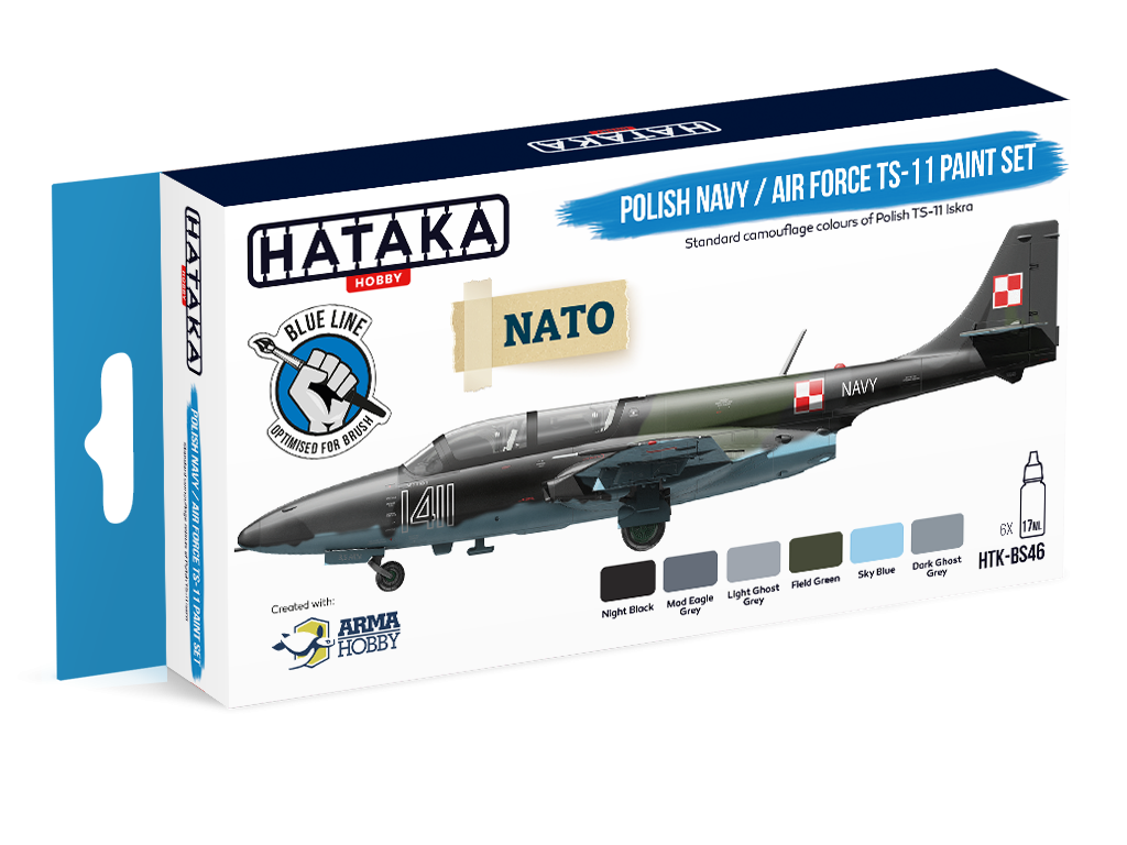 Polish Navy / Air Force TS-11 Paint Set