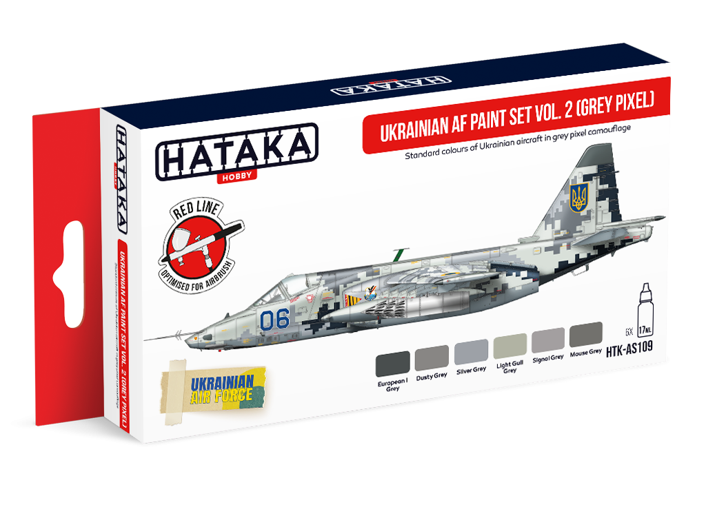 Ukrainian AF Vol. 2 (Grey Pixel) Paint Set