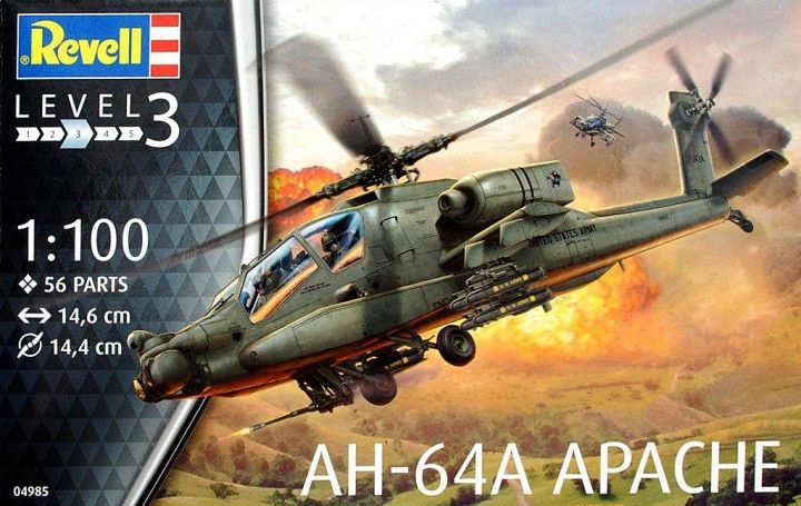 1:100 AH-64A Apache