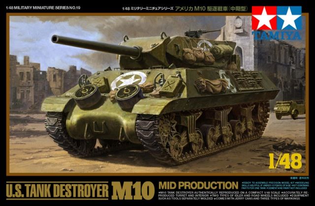 1:48 U.S. Tank Destroyer M10 Mid Production