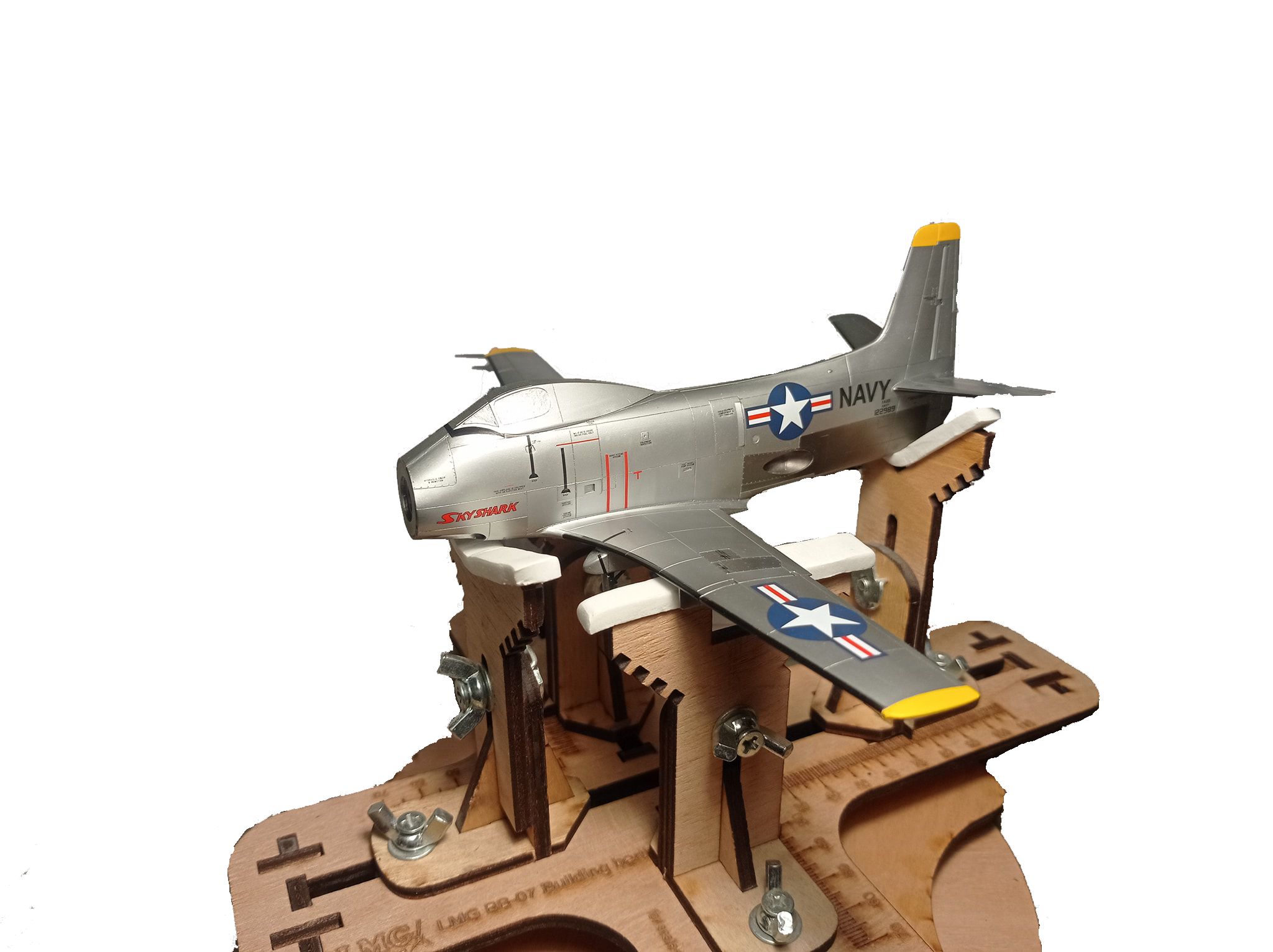 Airplane building jig 1/72