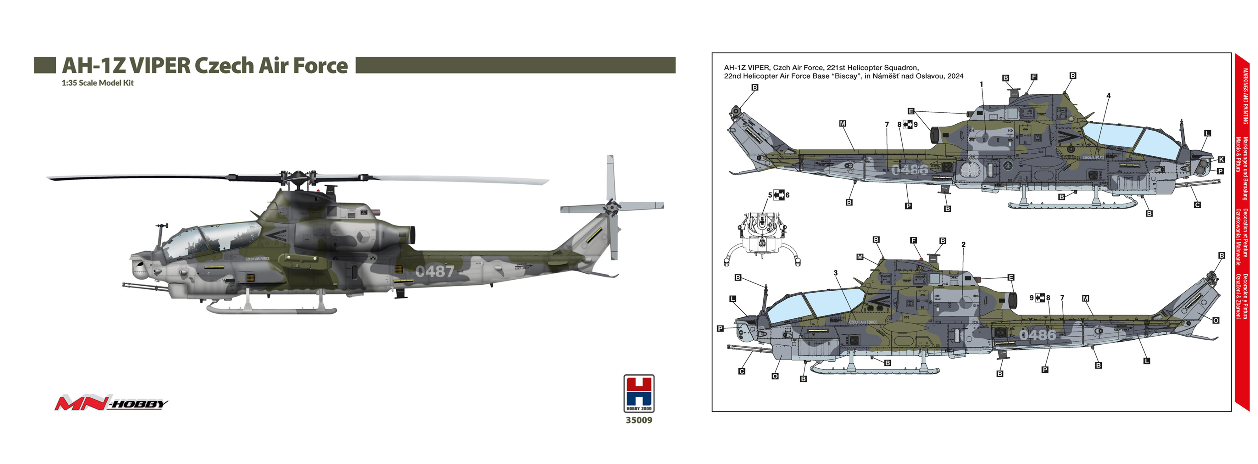 1:35 AH-1Z VIPER Czech Air Force